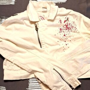 Girls Large AKDMKS  DENIM JACKET.